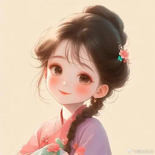 q版汉服小姐妹头像