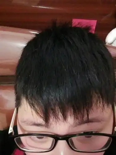 这样怎么留锅盖头