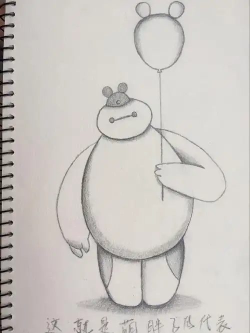 卡通人物线稿素描|插画|商业插画|兔小希_原创作品-站酷(zcool)