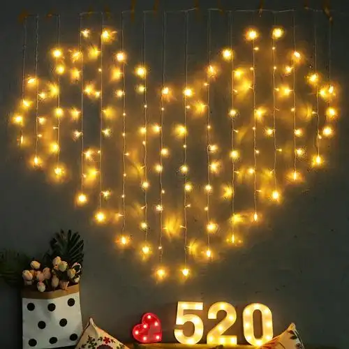 灯串装饰小迷你彩灯房间家用装饰灯创意挂墙网红灯卧室客厅布置