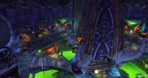 《魔兽世界》的幽暗城虽然不是游戏里最复杂的地图,但却是最出名的.