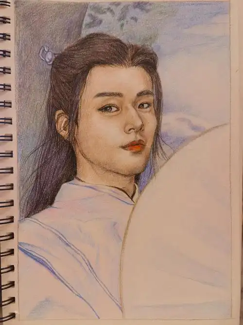 手绘彩铅山河令温客行