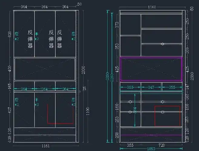 绝美鞋柜设计,简单又实用!