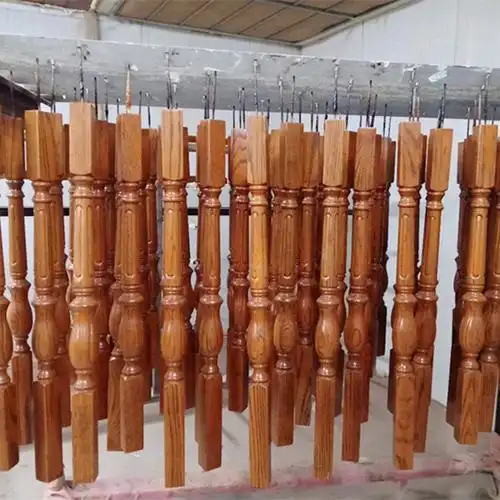 厂家批发实木扶手榉木 设计楼梯扶手 各式实木楼梯扶手 工程扶手