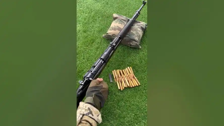 心心念念的98k,栓狙的打击感还是很强