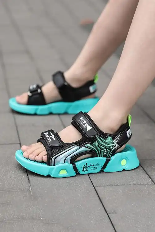 儿童凉鞋男童夏季新款百搭儿童鞋子男童沙滩鞋男童凉鞋透气中大童