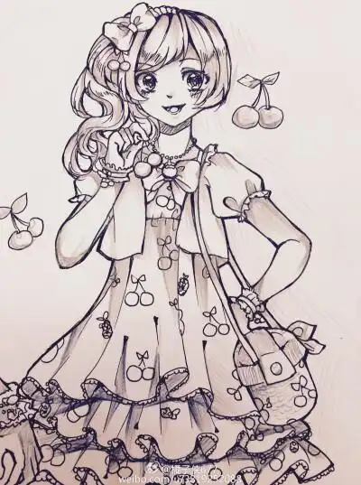 橘子侠677 手绘 同人 奇迹暖暖