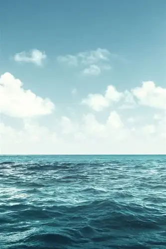 蓝色的大海,波浪,云 1080x1920 iphone 8/7/6/6s plus 壁纸,图片,背景