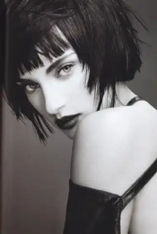 欧美发型美女图片