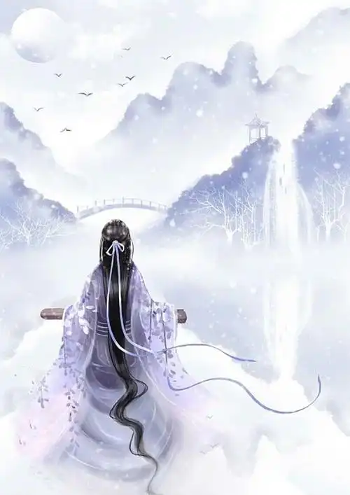 古风唯美图片(唯美古风山水意境插画欣赏)