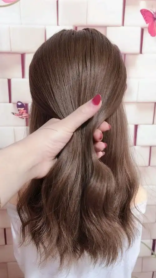 碎发多这样扎凉快