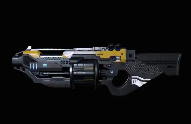 榴弹发射器科幻枪械武器次世代模型