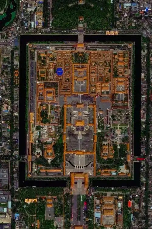 图-紫禁城航拍图