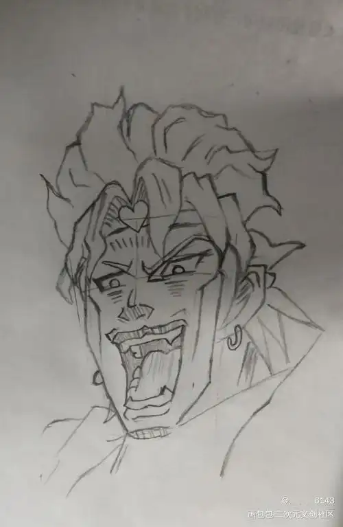 jojo的奇妙冒险_...6143的绘画作品_画包包