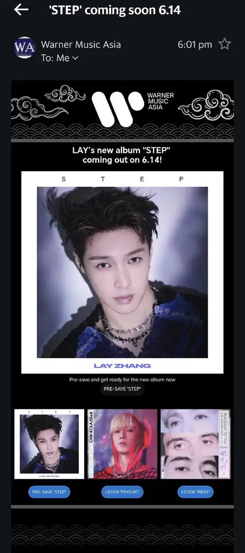 张艺兴全新专辑step