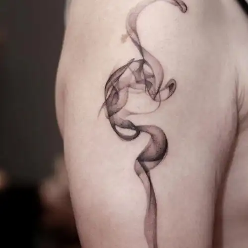 烟雾7515烟雾缭绕 仙气儿飘然_纹身吧社区 - 纹身大咖