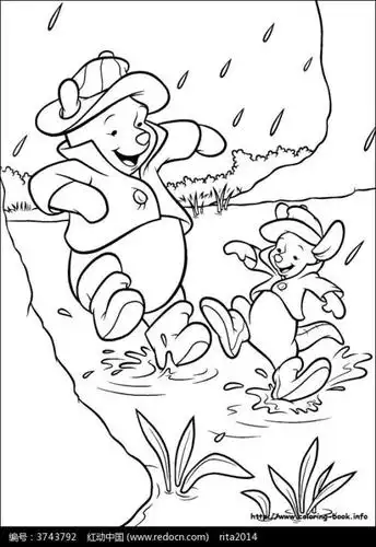 简笔画场景过程