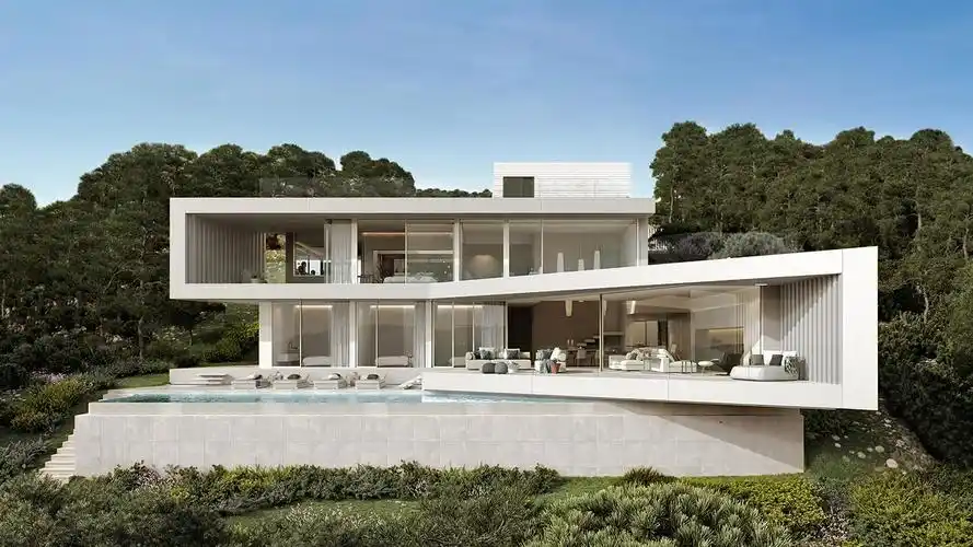 海景别墅,国外海景别墅设计,别墅设计案例,现代风格别墅设计,顶级海景