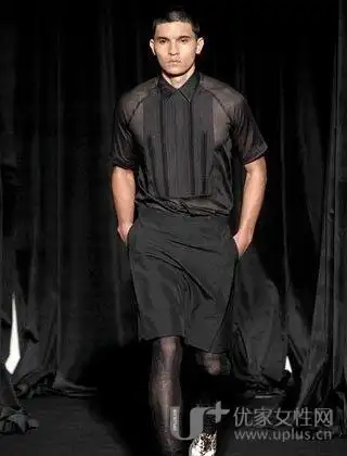 男士裙装风潮 (图)