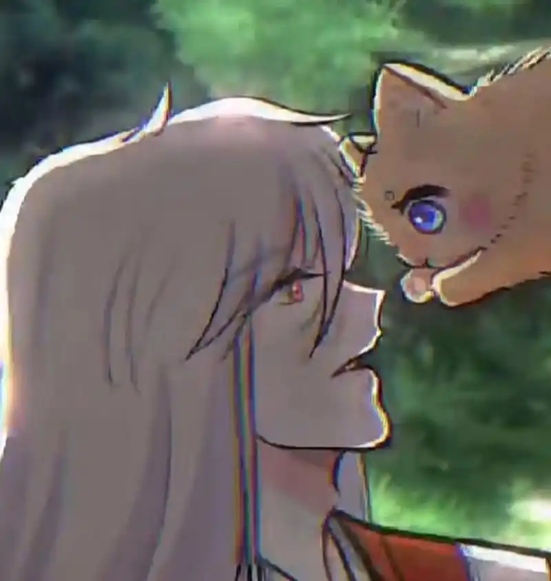 鬼王大人和白真真的情侣头像200