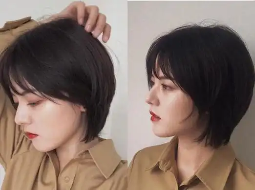 圆脸不等于大饼脸!除了短发还有好多种发型可以选