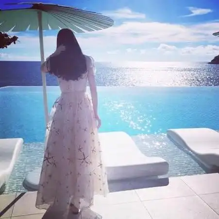 美女图片头像微信背影