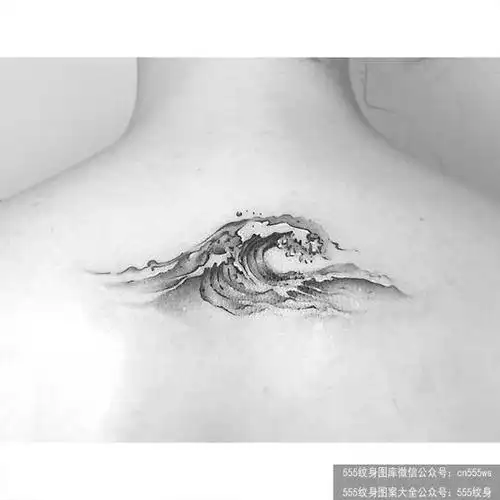 浪花纹身图案大全图片