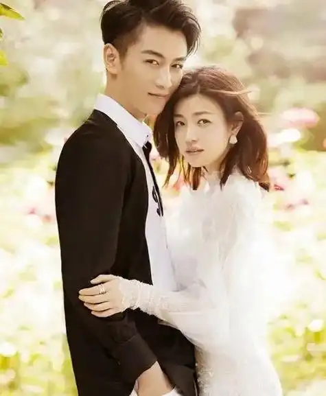 李小璐婚纱照李小璐近期机场照明星夫妻婚纱照