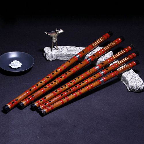 灵声乐器 董雪华笛子8881笛子竹笛横笛初学笛子 练习笛cdefg调
