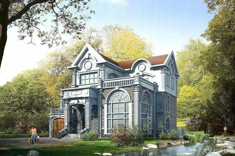 欧式别墅外观效果图