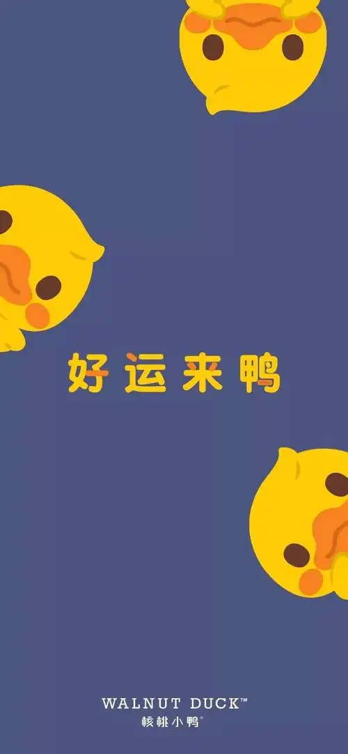 好运来鸭_手机壁纸_唯美其他手机壁纸_我要个性网