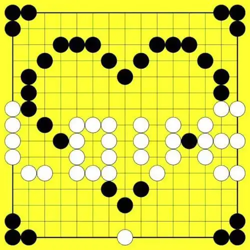 围棋创意摆棋图案