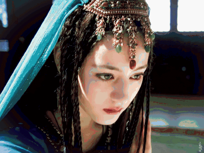 原来迪丽热巴演过风中奇缘