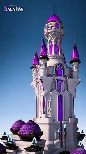 国服玩家自制次世代魔兽世界建模 达拉然守护者大厅 - 178魔兽世界