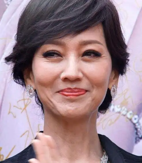 65岁赵雅芝近照不敢认紫色香风连衣裙太显嫩网友p图师太难