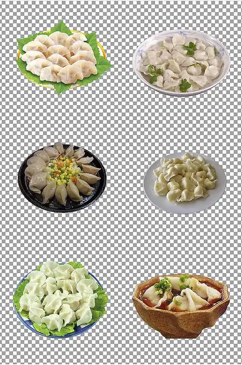 美味水饺免扣素材