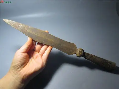 铁质老兵器---铁枪头4