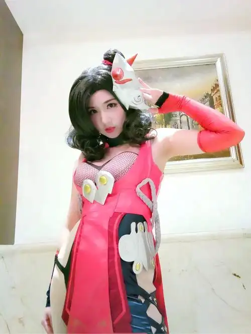 【综合】王者荣耀阿珂cos原皮肤自拍