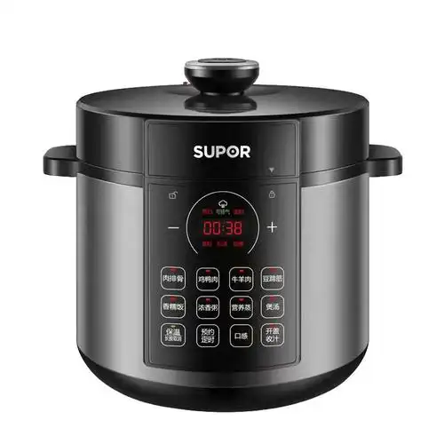 苏泊尔电压力锅高压锅家用6l升电饭煲电饭锅智能多功能新型全自动