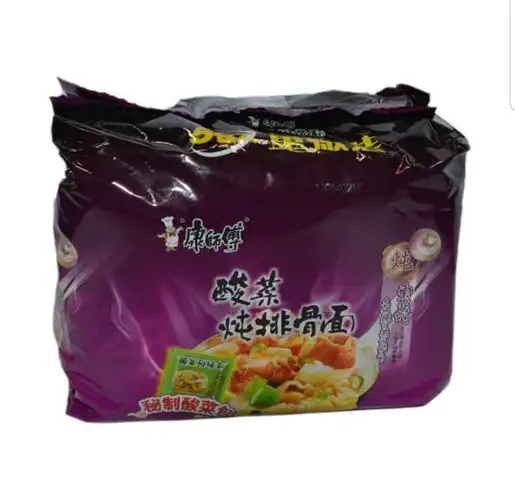 有没有爱吃康师傅酸菜排骨面的伙伴