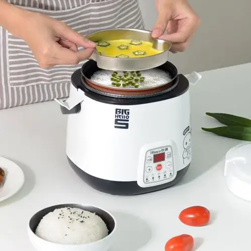 迷你电饭煲小1人家用电饭锅2人宿舍小型多功能饭煲智能预约全自动