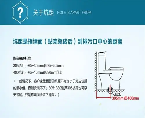 马桶坑距怎么测量