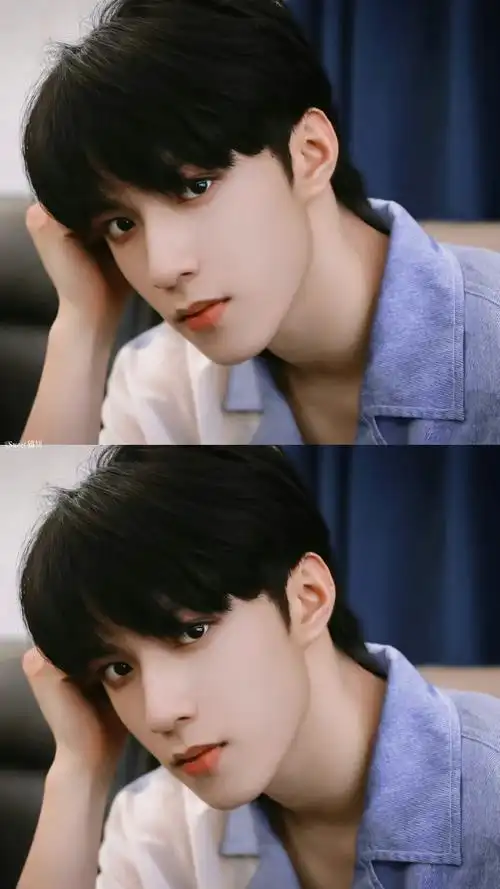 刘耀文·新壁纸有95#刘耀文拼色衬衫随拍