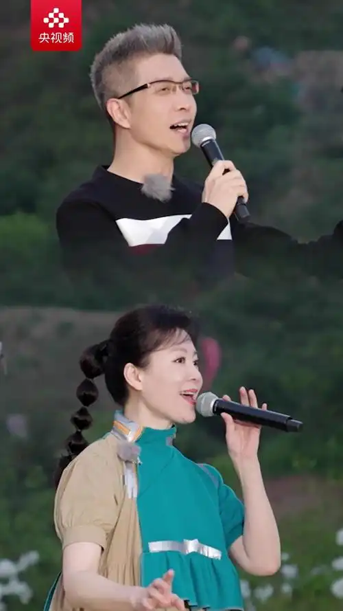 原来新闻主播这么会唱,朱广权,文静共同演唱《康定情歌》
