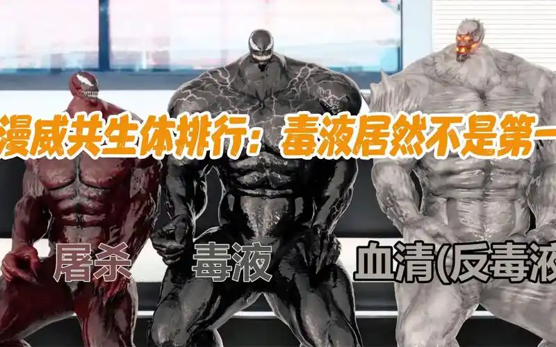漫威共生体排行:毒液居然不是第一!