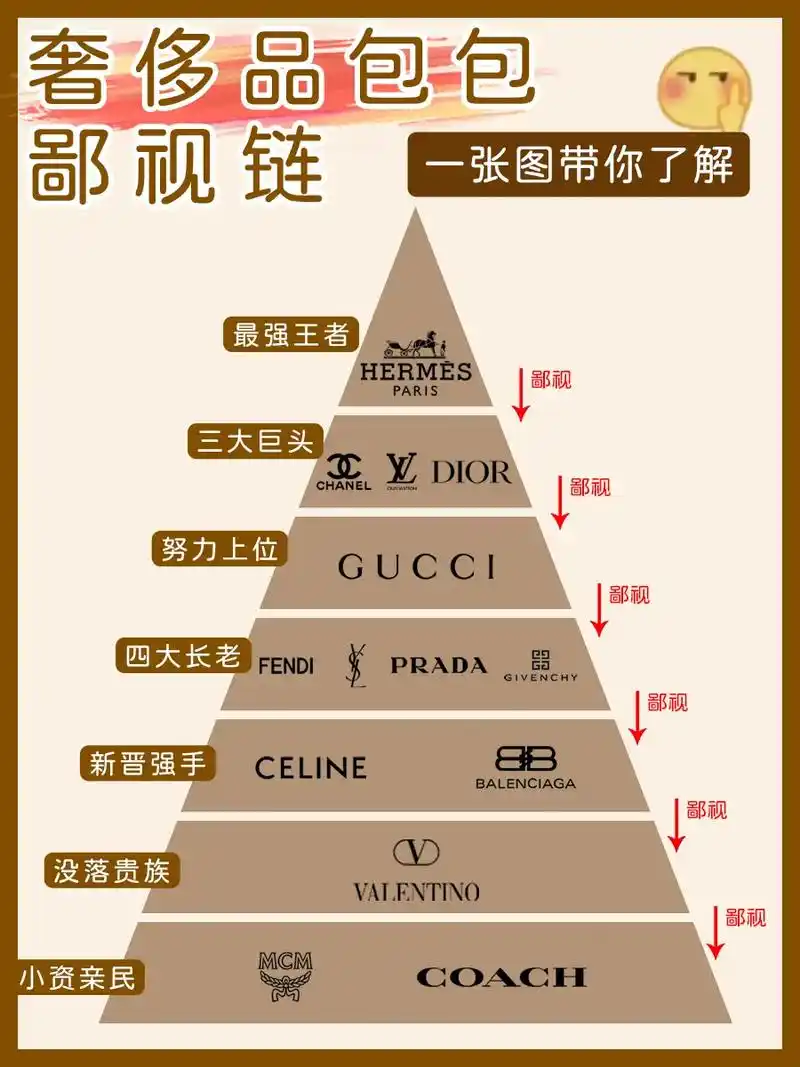奢侈品包包鄙视链 你的包包在哪级.奢侈品包包鄙链评级 快看看 - 抖音