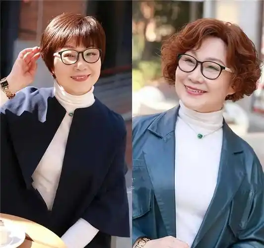 六七十岁女人,为什么劝你剪短发要烫?