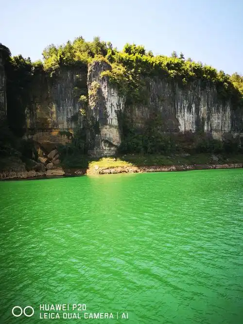 百里画廊,秀美清江