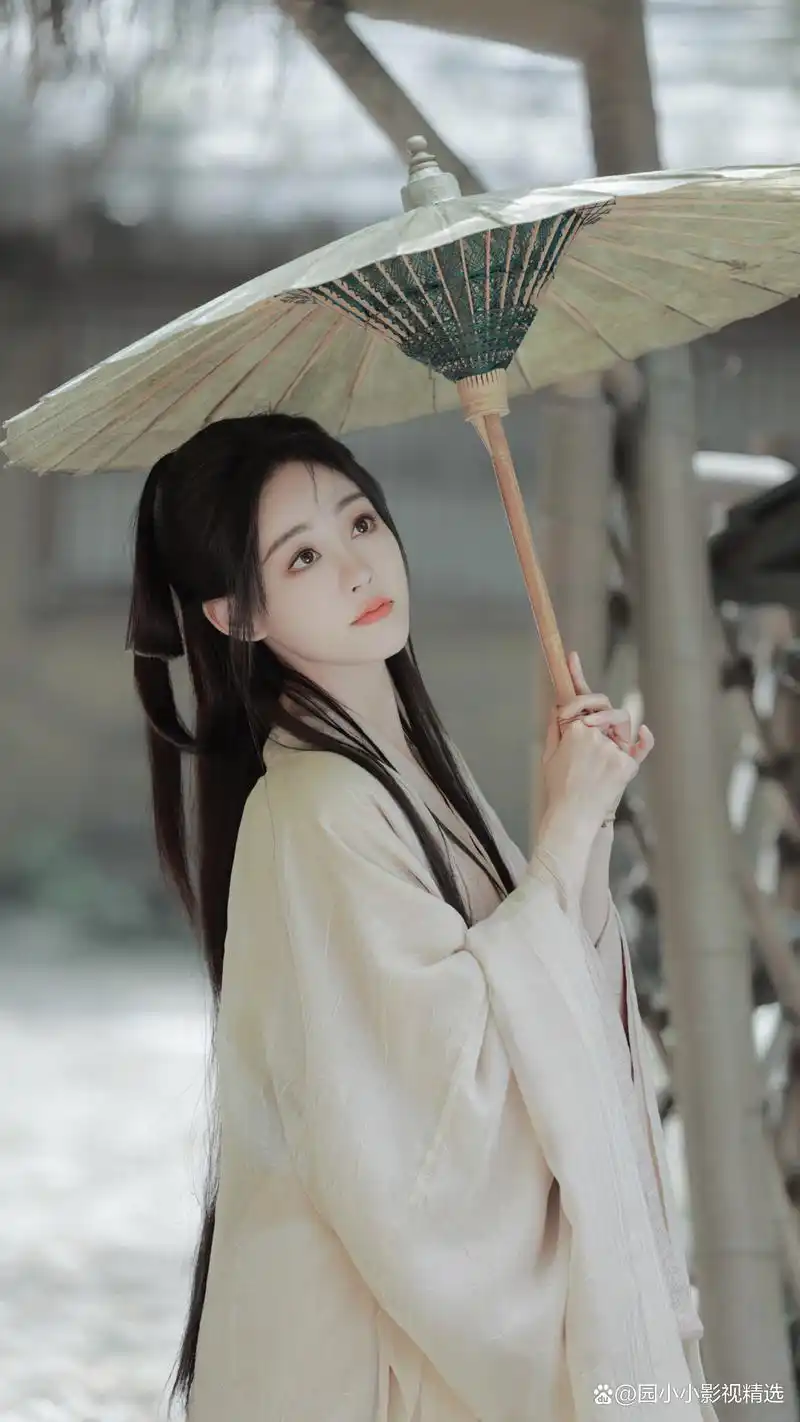 古风撑伞女子谁是你的最爱!