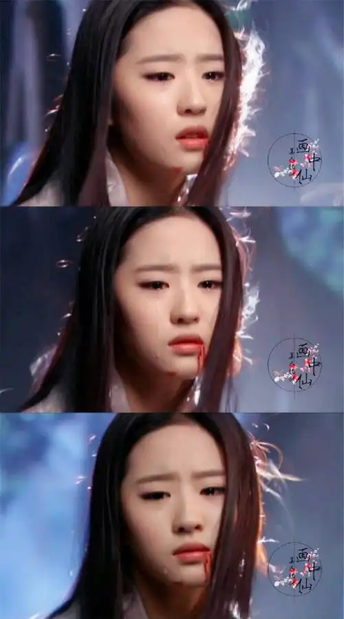 自云良家女,零落依草木.图/美人犹似画中仙 #刘亦菲# #神雕侠侣